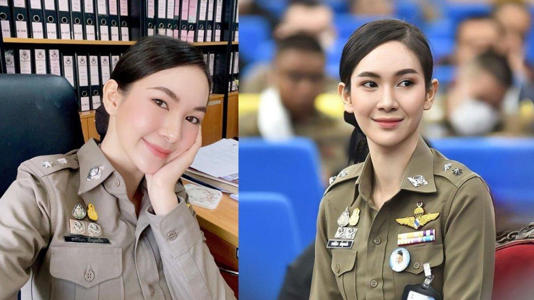 Kat Athitiya, Artis Thailand yang Kini Jadi Kapten Polisi